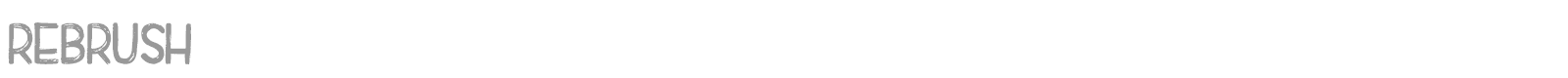 Rebrush font preview